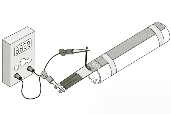 管道电伴热保温系统故障位置检测