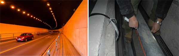 隧道专用电伴热带实现远控自调双优点(图1) 隧道专用电伴热带实现远控自调双优点(图1)