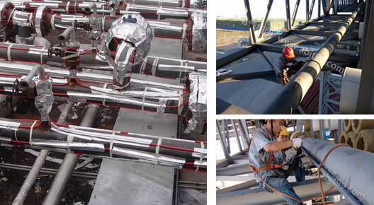 医院病房屋面冷却循环水管电伴热带解决方案(图1)