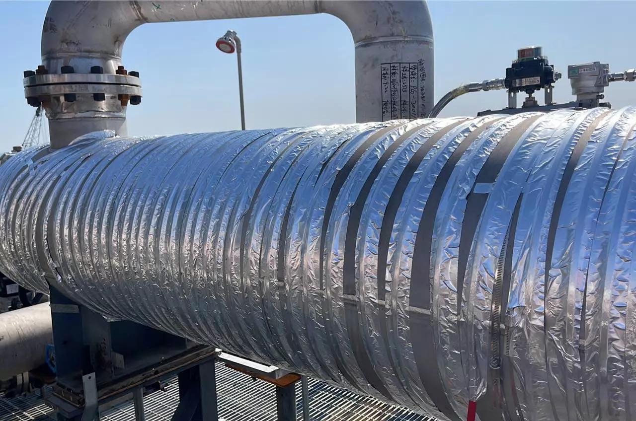 电伴热带安装图